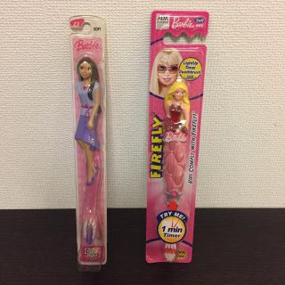 バービー(Barbie)の☆バービー 歯ブラシSET☆(歯ブラシ/歯みがき用品)