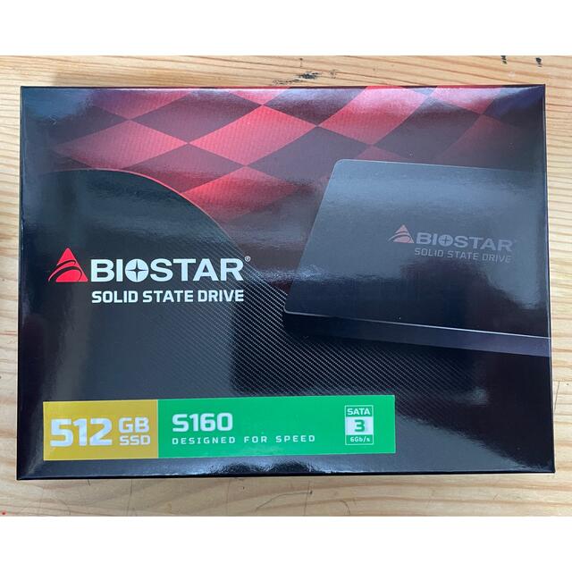 BIOSTAR 512GB SSD S160 未使用