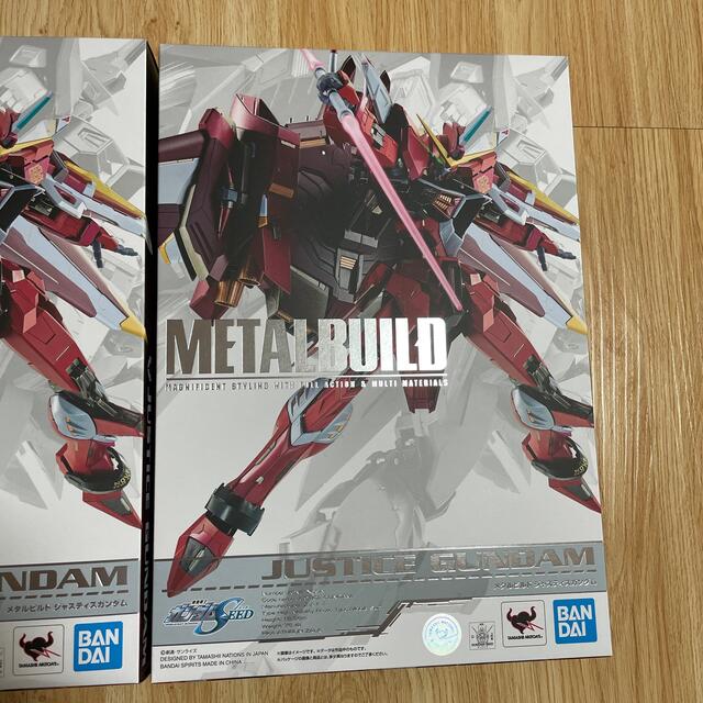 BANDAI(バンダイ)のMETAL BUILD　メタルビルド ガンダムSEED ジャスティスガンダム  エンタメ/ホビーのおもちゃ/ぬいぐるみ(模型/プラモデル)の商品写真