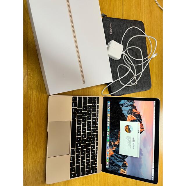 【予約販売品】 Mac (Apple) ほぼ美品　箱ありMacBookRetina,12-inch,Early2016 - ノートPC