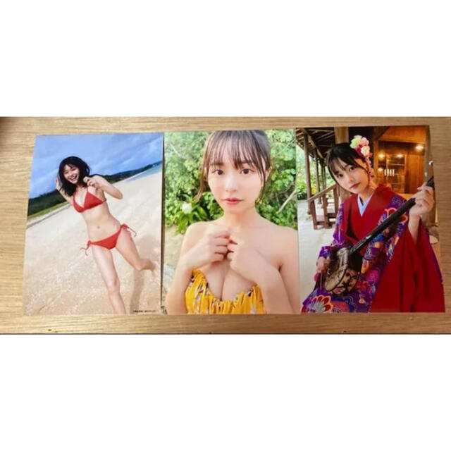 浅倉唯 週刊プレイボーイ オンラインサイン会 生写真3枚セット 15冊券