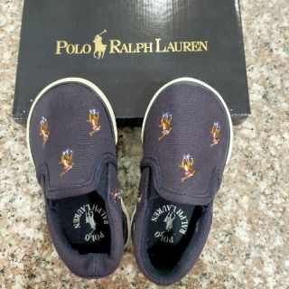 ポロラルフローレン(POLO RALPH LAUREN)のSale¥1200←1450ポロラルフローレン　スニーカー13cm(スニーカー)