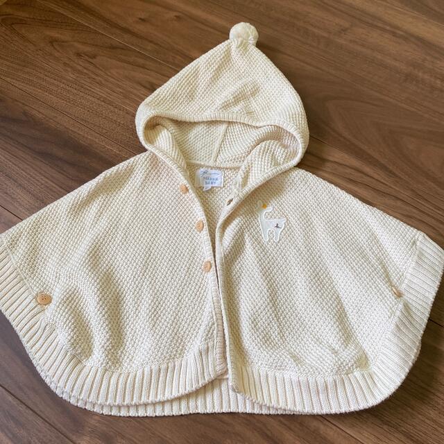 hakka baby(ハッカベビー)のハッカベビー　ポンチョ キッズ/ベビー/マタニティのベビー服(~85cm)(ジャケット/コート)の商品写真