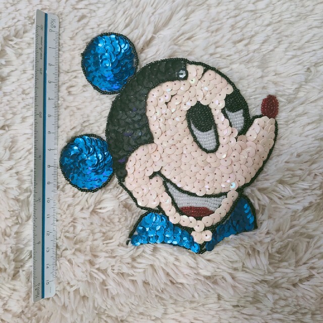 Disney(ディズニー)のミッキーマウス　ワッペン エンタメ/ホビーのおもちゃ/ぬいぐるみ(キャラクターグッズ)の商品写真