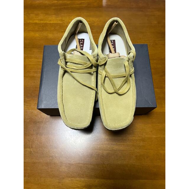 clarks クラークス　ワラビー　メープルスエード