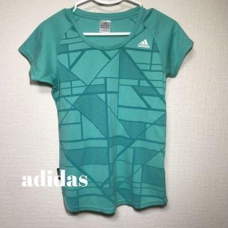 アディダス(adidas)のadidas アディダス Tシャツ S グリーン ミント(Tシャツ(半袖/袖なし))