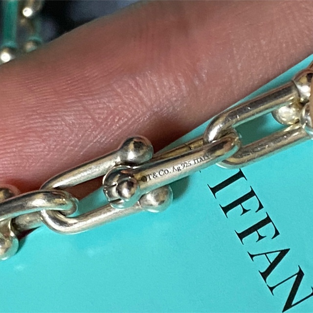 Tiffany ハードウェア グラジュエイテッド  リンク ネックレス 7