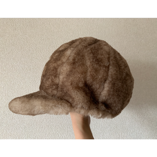 ビューティアンドユースユナイテッドアローズ(BEAUTY&YOUTH UNITED ARROWS)のフェイクファーキャップ　Odds   FUR CASQUETTE(キャップ)