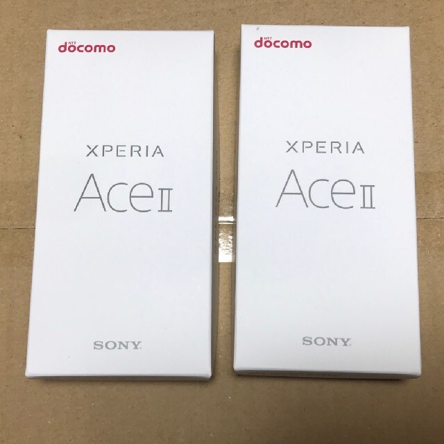 新品未使用　SONY Xperia Ace II SO-41B 2台セットスマートフォン本体