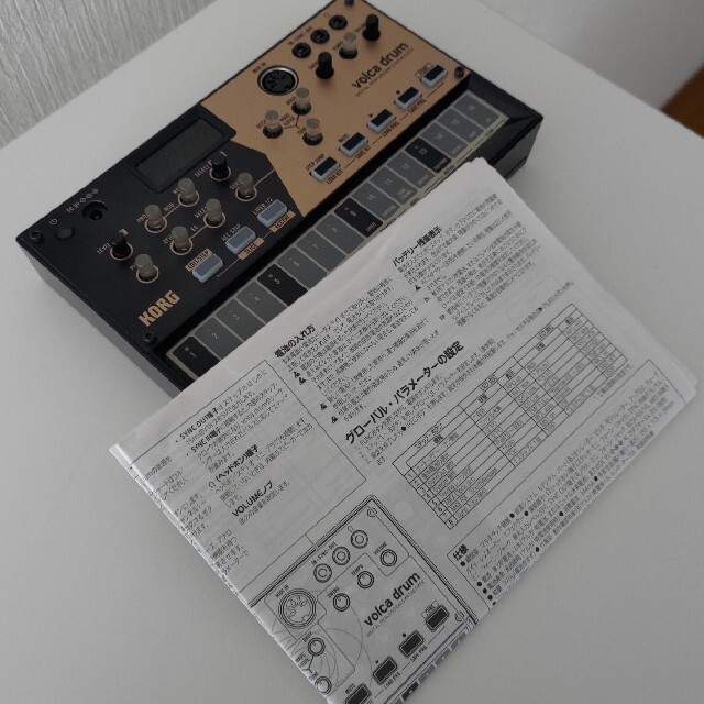 korg volca drum 電池付き 3