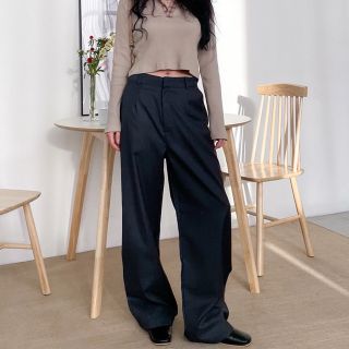 スタイルナンダ(STYLENANDA)のstylenanda スタイルナンダ フォーマルラインスラックス ワイドパンツ(カジュアルパンツ)