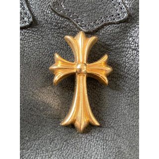 クロムハーツ(Chrome Hearts)のクロムハーツ  22k ゴールド　クロス　ネックレス　(ネックレス)