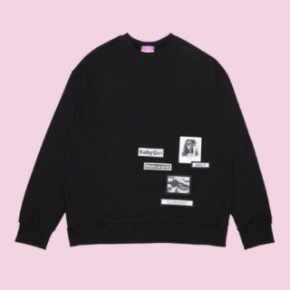 【新品】22market こじはる Label Sweat BLACK Mサイズ