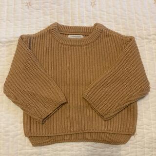 ザラキッズ(ZARA KIDS)のcamel simple knit (ニット)