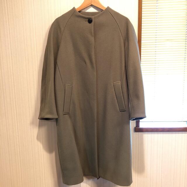 美品 UNITED ARROWS TOKYO ノーカラーコート