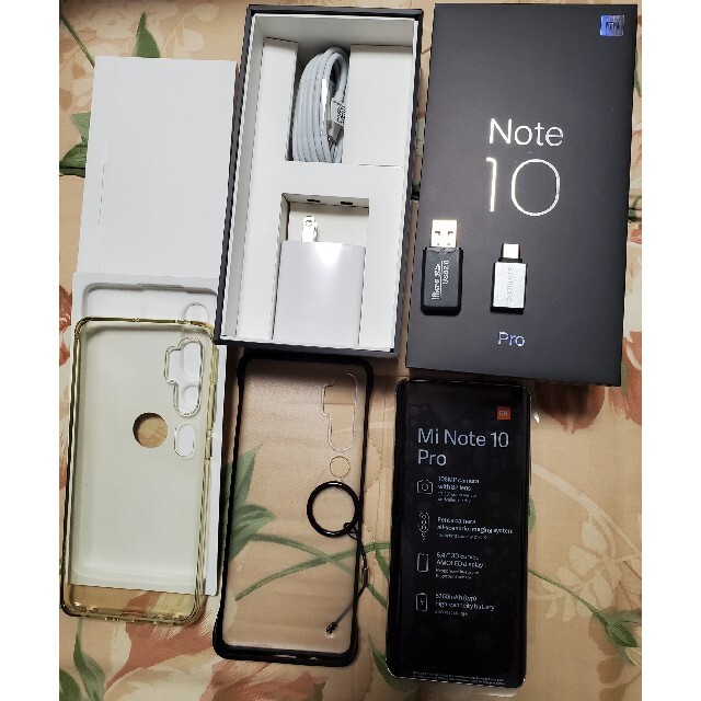 Xiaomi Mi Note 10 Pro 256GB SIMフリーグローバル版