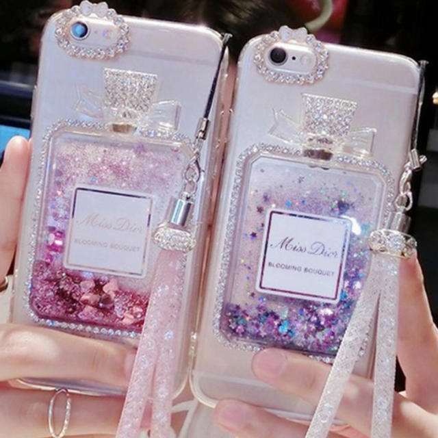 iphoneケース バンパー / フレグランスストラップケースの通販 by Lily's shop   ♡｜ラクマ