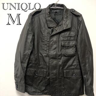 ユニクロ(UNIQLO)のユニクロ　COATEDCLOTH メンズジャケット　Mサイズ(ダウンジャケット)