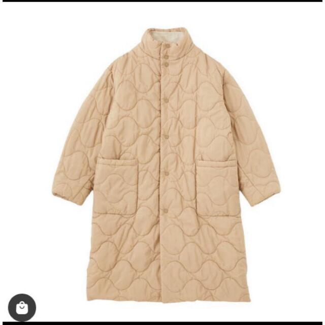 moussy(マウジー)のmoussy REVERSIBLE PUFFER ロング コート レディースのジャケット/アウター(ロングコート)の商品写真