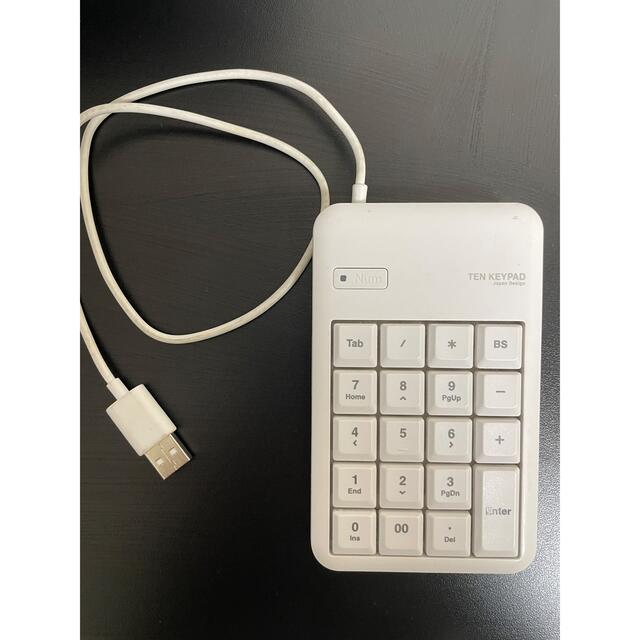 ELECOM(エレコム)のエレコム ELECOM テンキー TEN KEYPAD スマホ/家電/カメラのPC/タブレット(PC周辺機器)の商品写真