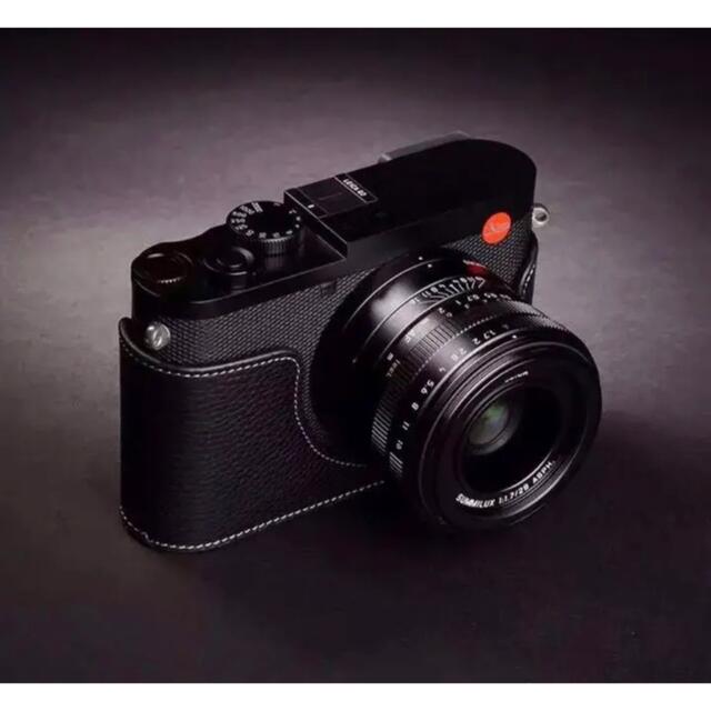 送料無料 新品 本革 カメラケース LEICA ライカ Q Typ116 用 2