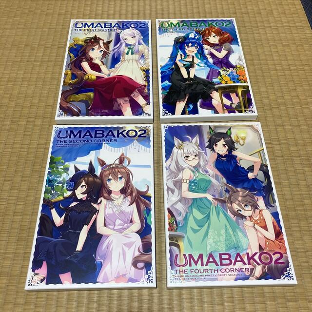 ウマ娘2期 ウマ箱2 Blu-ray 全4巻セット (シリアルコード使用済み)