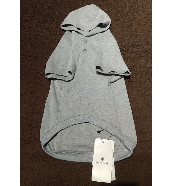 Snow Peak - snowpeakスノーピーク Dog Parka Grey3L 犬 服 グレーの