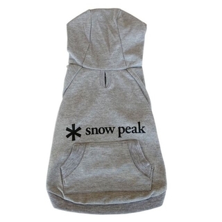 スノーピーク(Snow Peak)のsnowpeakスノーピーク Dog Parka Grey3L 犬 服 グレー(犬)