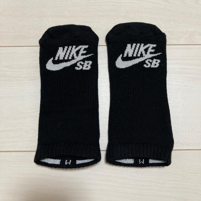 NIKE(ナイキ)のナイキエスビーノーショウソックスショートソックス黒／未使用 メンズのレッグウェア(ソックス)の商品写真