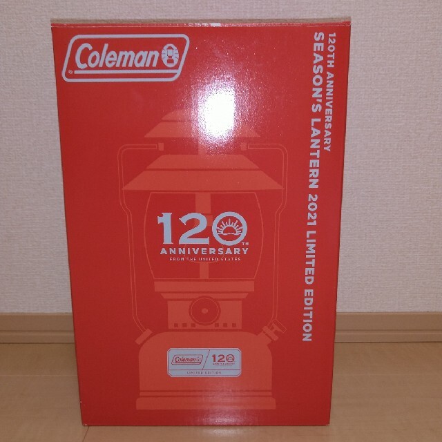 【新品、未使用】コールマン ランタン 120周年