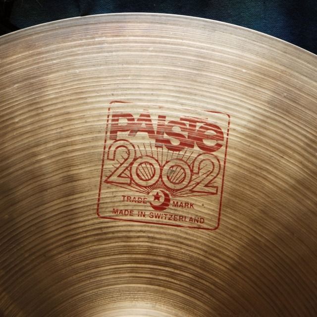 パイステ Paiste 2002 Medium Hi-Hat 97と98年製造 楽器のドラム(シンバル)の商品写真