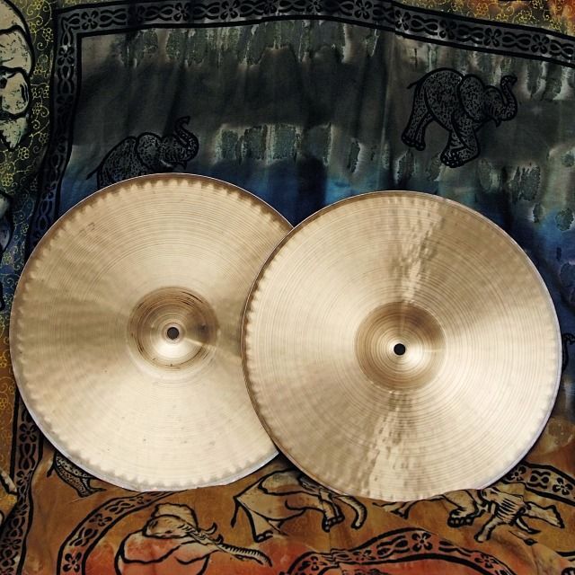 パイステ Paiste 2002 Medium Hi-Hat 97と98年製造 楽器のドラム(シンバル)の商品写真