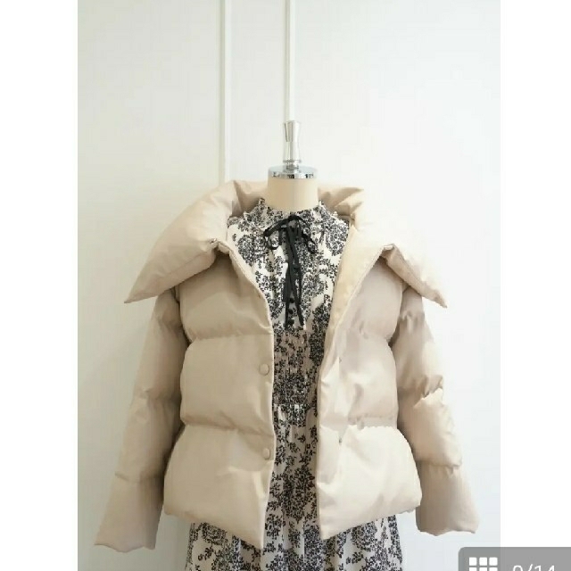 SNIDEL(スナイデル)の♡ Vegan Leather Shell Down Jacket♡ レディースのジャケット/アウター(ダウンジャケット)の商品写真