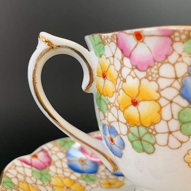 ROYAL ALBERT(ロイヤルアルバート)のロイヤルアルバート　ビンテージ1927年～1935年製　ティーカップセット インテリア/住まい/日用品のキッチン/食器(食器)の商品写真