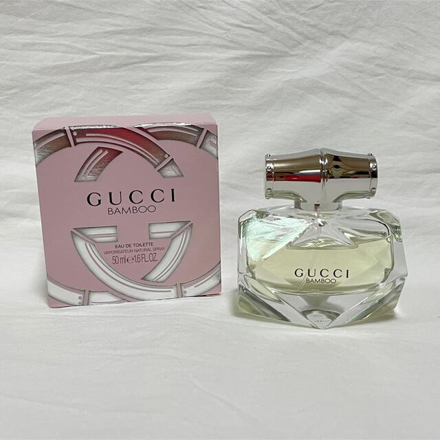 Gucci(グッチ)のまっさん様専用⭐︎GUCCI バンブー　オードトワレ　香水　50ml コスメ/美容の香水(香水(女性用))の商品写真