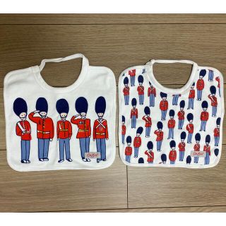 キャスキッドソン(Cath Kidston)の【美品】キャスキッドソン🇬🇧スタイ2枚セット(ベビースタイ/よだれかけ)