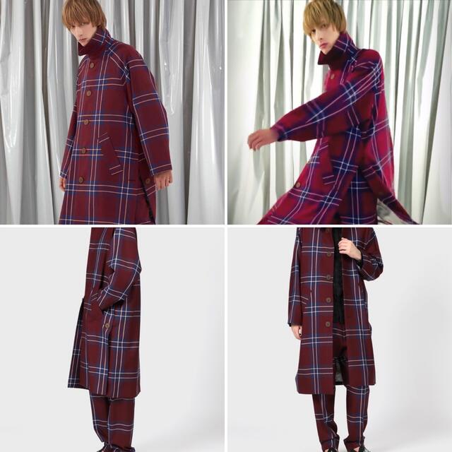 Vivienne Westwood MAN タータンチェック コート 44
