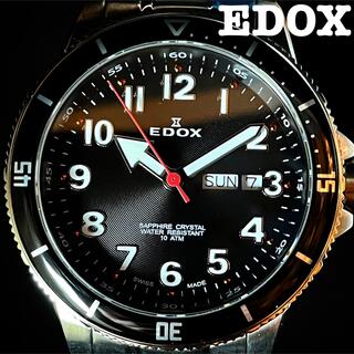 【EDOX】新品未使用/メンズ腕時計/高級/エドックス/激レア/カッコいい/希少