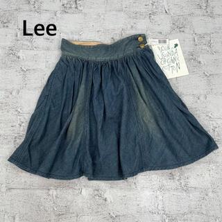 リー(Lee)のLee リー オーガニックコットンギャザースカート(ひざ丈スカート)