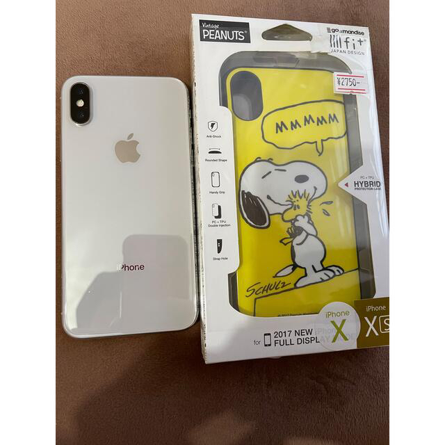 iPhoneX64GBシルバー極美品！！SIMフリー♪♪