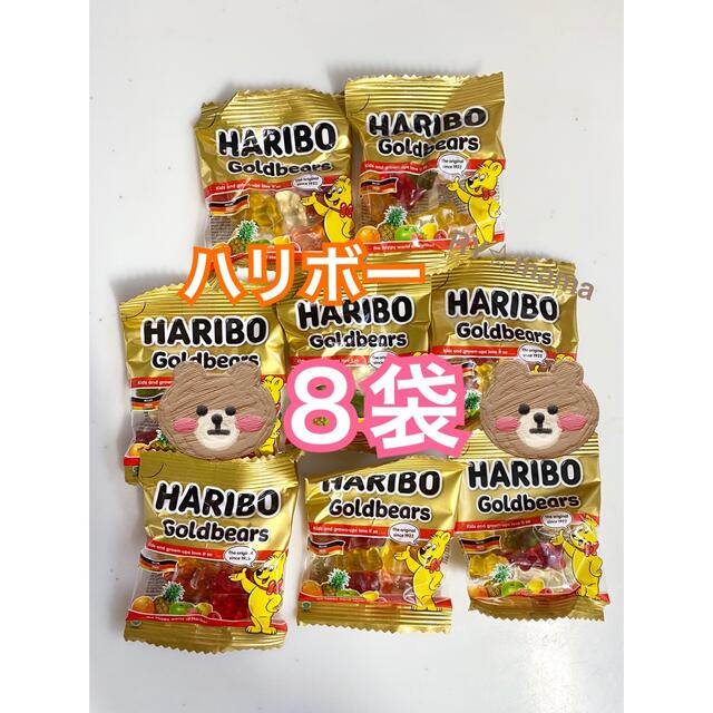 【300円送料込み】コストコ　ハリボー　グミ　8袋 食品/飲料/酒の食品(菓子/デザート)の商品写真