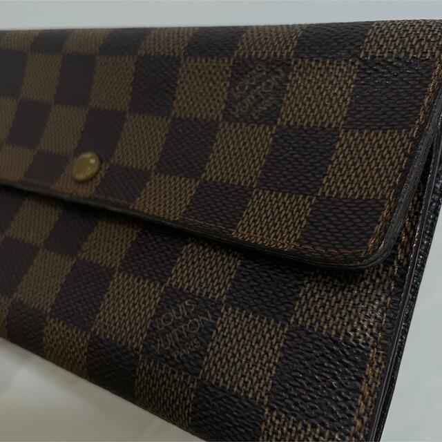 LOUIS VUITTON(ルイヴィトン)のルイヴィトン ダミエ 長財布 レディースのファッション小物(財布)の商品写真