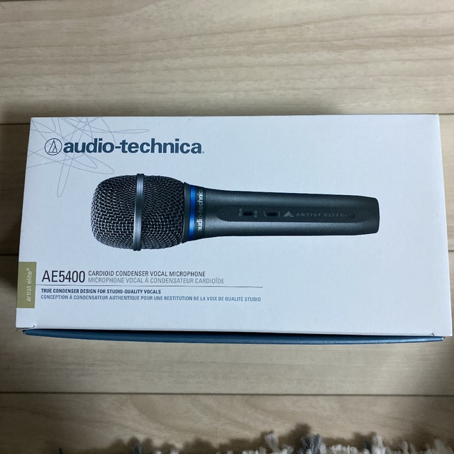 audio-technica(オーディオテクニカ)のaudio technica AE5400 ほぼ新品 楽器のレコーディング/PA機器(マイク)の商品写真