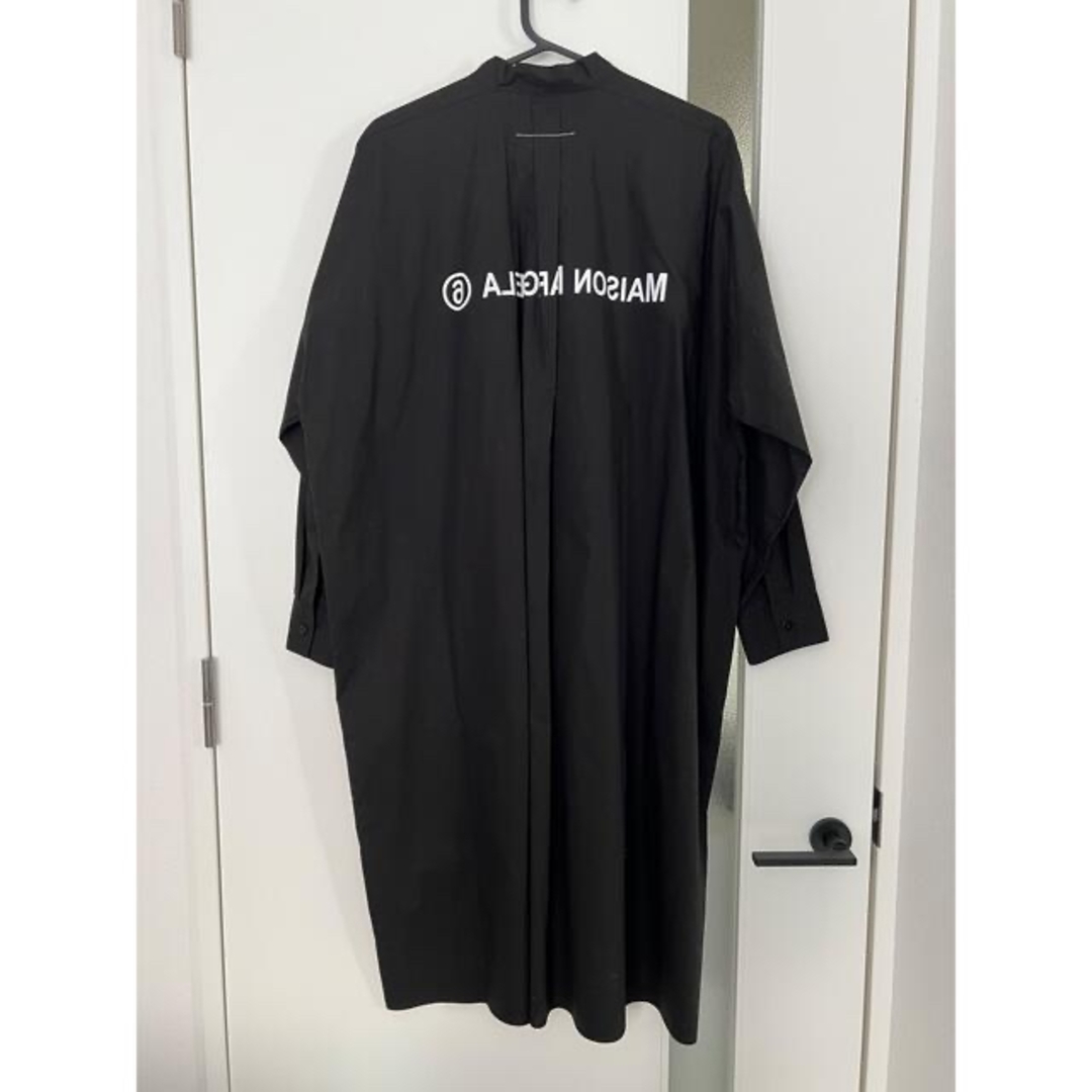 MM6 - MM6 Maison Margiela リバースロゴワンピース シャツの MM6 - MM6 Maison Margiela リバースロゴワンピース シャツの