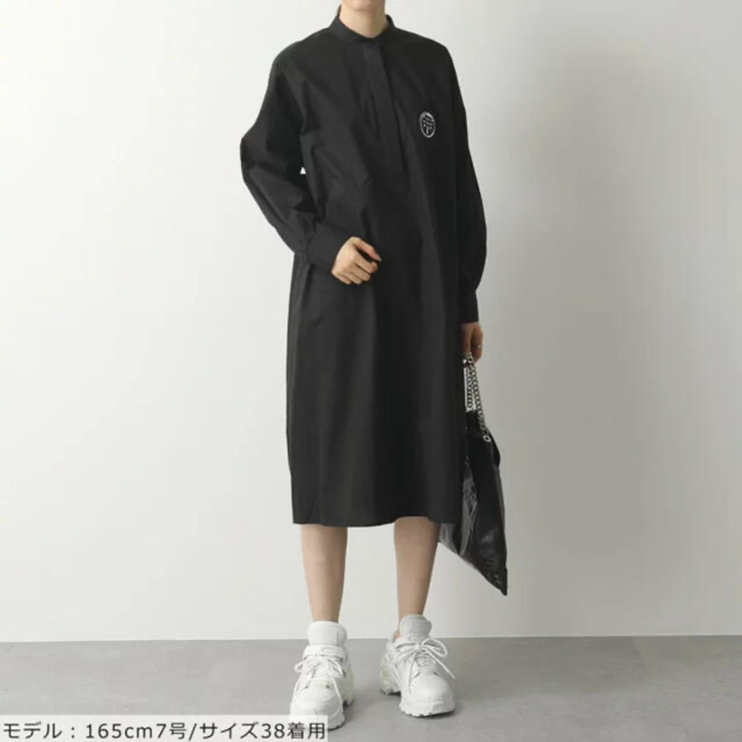 MM6 - MM6 Maison Margiela リバースロゴワンピース シャツの MM6 - MM6 Maison Margiela リバースロゴワンピース シャツの
