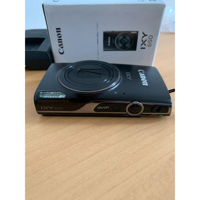 Canon(キヤノン)のキャノン　IXY650  ブラック　美品 スマホ/家電/カメラのカメラ(コンパクトデジタルカメラ)の商品写真