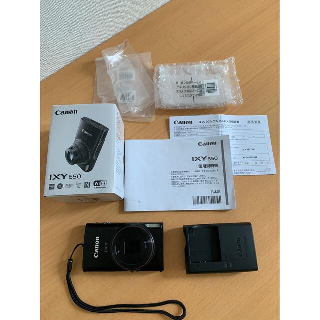 Canon(キヤノン)のキャノン　IXY650  ブラック　美品 スマホ/家電/カメラのカメラ(コンパクトデジタルカメラ)の商品写真