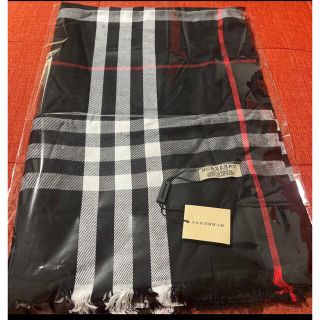 バーバリー(BURBERRY)のバーバリー　ストール　マフラー　カシミヤ100%  週末割引日曜まで買うなら今！(ストール/パシュミナ)