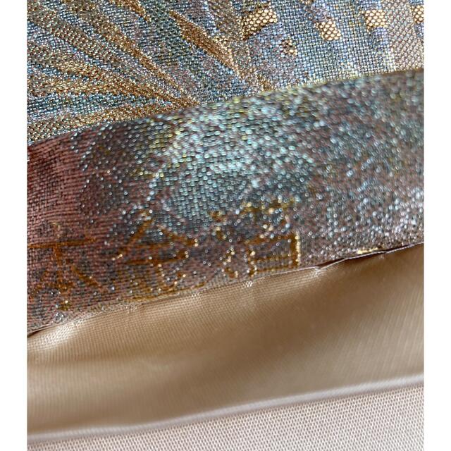 ●正絹　袋帯　fb-282 礼装　可愛い♪佐賀錦　本金箔　・地紙に四季の草花模様