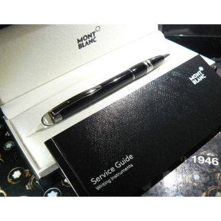 モンブラン(MONTBLANC)の試し書き程度の極上品！スターウォーカー25690ミッドナイトブラック★モンブラン(ペン/マーカー)